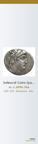 Seleucid Coins (part 2) 2096.10a — CANOA