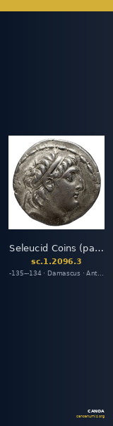 Seleucid Coins (part 2) 2096.3 — CANOA