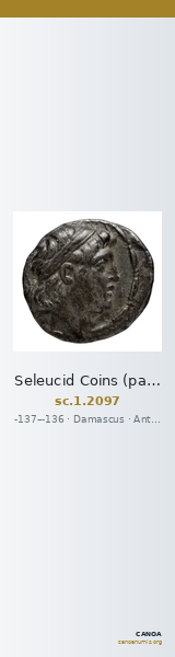 Seleucid Coins (part 2) 2097 — CANOA