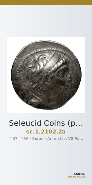 Seleucid Coins (part 2) 2102.2a — CANOA