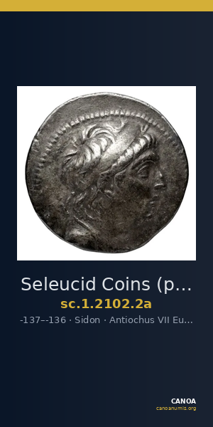 Seleucid Coins (part 2) 2102.2a — CANOA