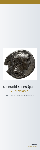 Seleucid Coins (part 2) 2103.1 — CANOA