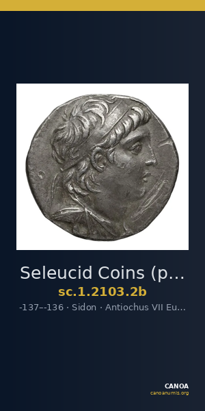 Seleucid Coins (part 2) 2103.2b — CANOA