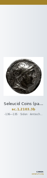 Seleucid Coins (part 2) 2103.3b — CANOA