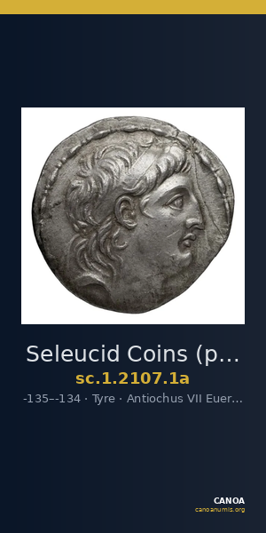 Seleucid Coins (part 2) 2107.1a — CANOA
