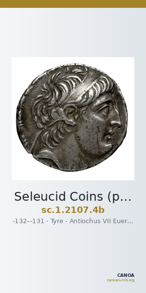 Seleucid Coins (part 2) 2107.4b — CANOA