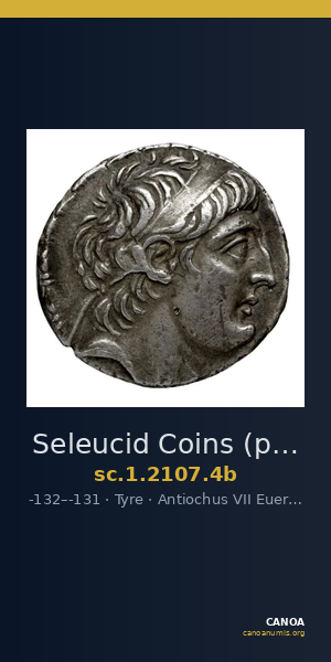 Seleucid Coins (part 2) 2107.4b — CANOA