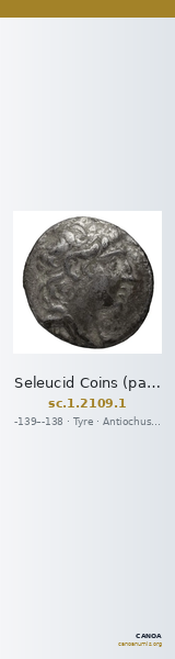 Seleucid Coins (part 2) 2109.1 — CANOA