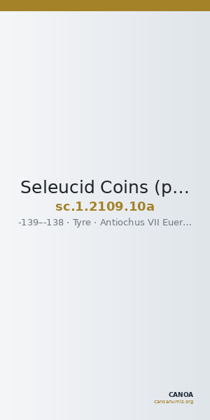 Seleucid Coins (part 2) 2109.10a — CANOA