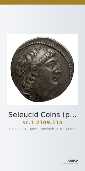 Seleucid Coins (part 2) 2109.11a — CANOA