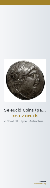 Seleucid Coins (part 2) 2109.1b — CANOA
