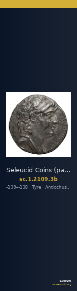 Seleucid Coins (part 2) 2109.3b — CANOA