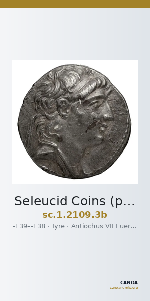 Seleucid Coins (part 2) 2109.3b — CANOA