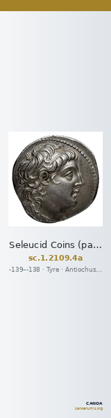 Seleucid Coins (part 2) 2109.4a — CANOA