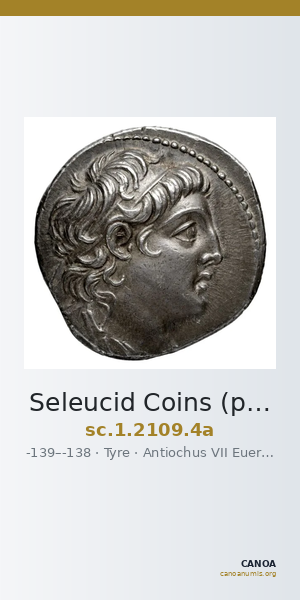 Seleucid Coins (part 2) 2109.4a — CANOA