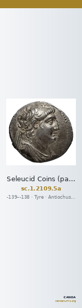 Seleucid Coins (part 2) 2109.5a — CANOA