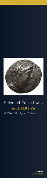 Seleucid Coins (part 2) 2109.7a — CANOA