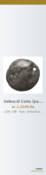 Seleucid Coins (part 2) 2109.8a — CANOA