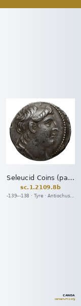 Seleucid Coins (part 2) 2109.8b — CANOA