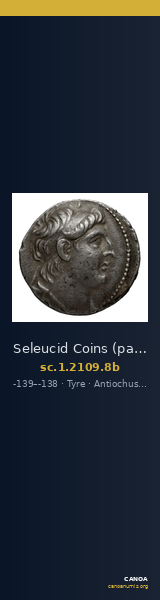 Seleucid Coins (part 2) 2109.8b — CANOA