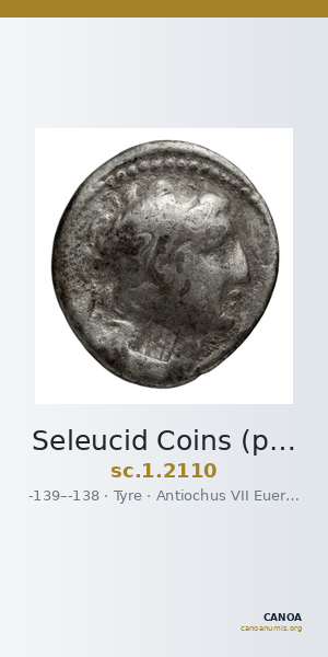 Seleucid Coins (part 2) 2110 — CANOA