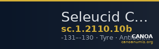 Seleucid Coins (part 2) 2110.10b — CANOA