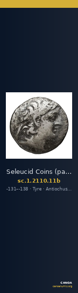 Seleucid Coins (part 2) 2110.11b — CANOA