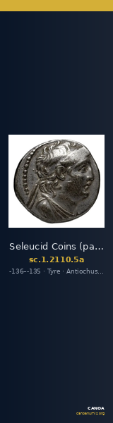 Seleucid Coins (part 2) 2110.5a — CANOA
