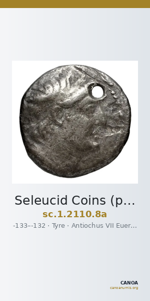 Seleucid Coins (part 2) 2110.8a — CANOA