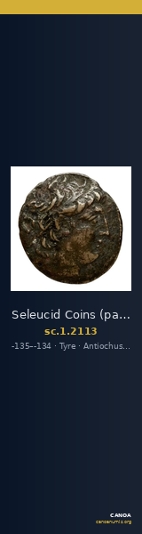 Seleucid Coins (part 2) 2113 — CANOA