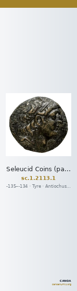 Seleucid Coins (part 2) 2113.1 — CANOA