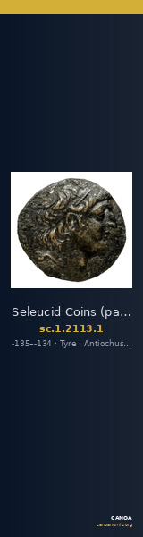 Seleucid Coins (part 2) 2113.1 — CANOA