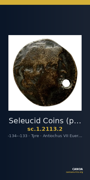 Seleucid Coins (part 2) 2113.2 — CANOA