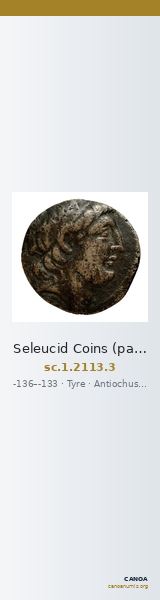 Seleucid Coins (part 2) 2113.3 — CANOA