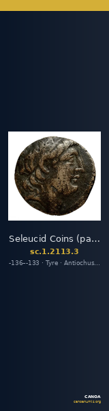 Seleucid Coins (part 2) 2113.3 — CANOA