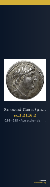 Seleucid Coins (part 2) 2116.2 — CANOA