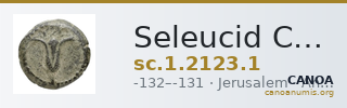Seleucid Coins (part 2) 2123.1 — CANOA