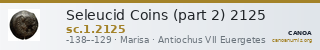 Seleucid Coins (part 2) 2125 — CANOA