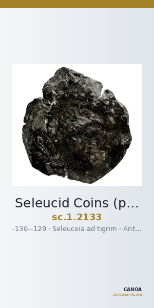 Seleucid Coins (part 2) 2133 — CANOA