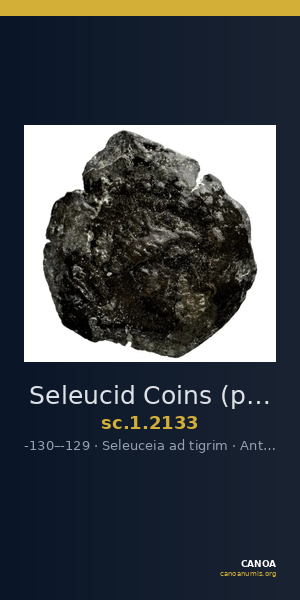 Seleucid Coins (part 2) 2133 — CANOA