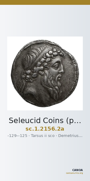 Seleucid Coins (part 2) 2156.2a — CANOA