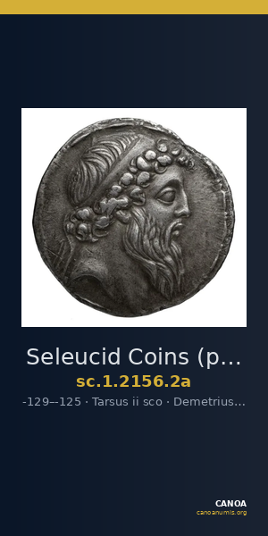 Seleucid Coins (part 2) 2156.2a — CANOA