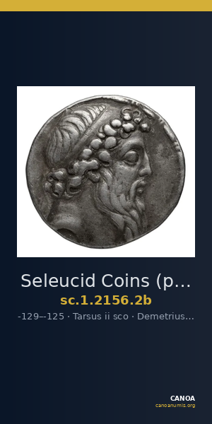 Seleucid Coins (part 2) 2156.2b — CANOA