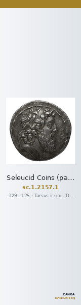 Seleucid Coins (part 2) 2157.1 — CANOA