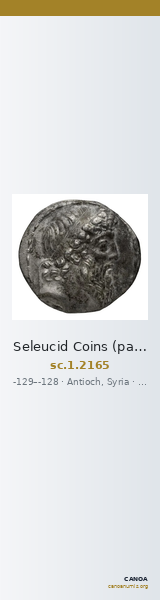 Seleucid Coins (part 2) 2165 — CANOA