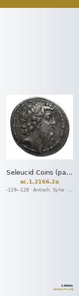 Seleucid Coins (part 2) 2166.2a — CANOA