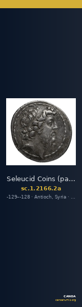 Seleucid Coins (part 2) 2166.2a — CANOA