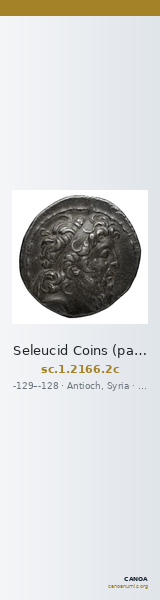 Seleucid Coins (part 2) 2166.2c — CANOA