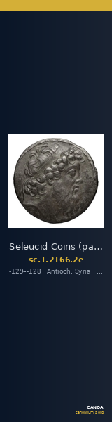 Seleucid Coins (part 2) 2166.2e — CANOA