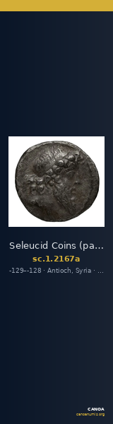 Seleucid Coins (part 2) 2167a — CANOA